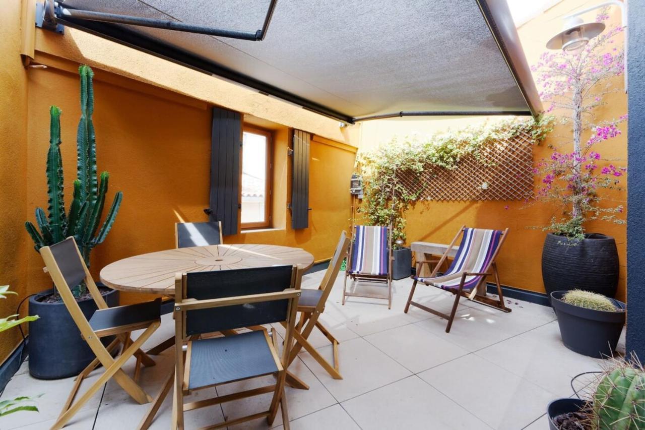 Air-Conditioned Duplex Apartment With Furnished Terrace In The City Center آيكس أومبروفينس المظهر الخارجي الصورة